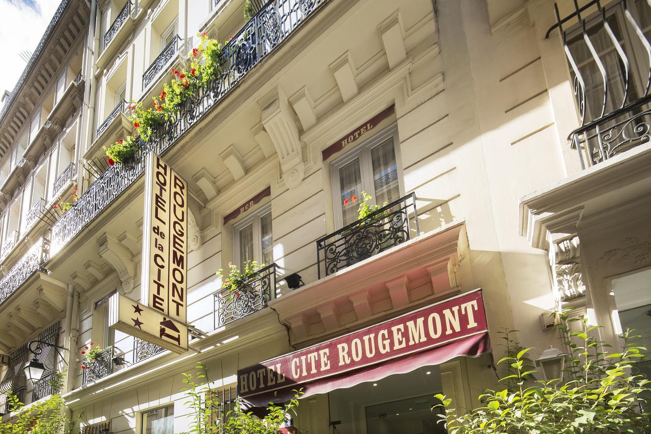 Hotel De La Cite Rougemont Paris Exterior foto